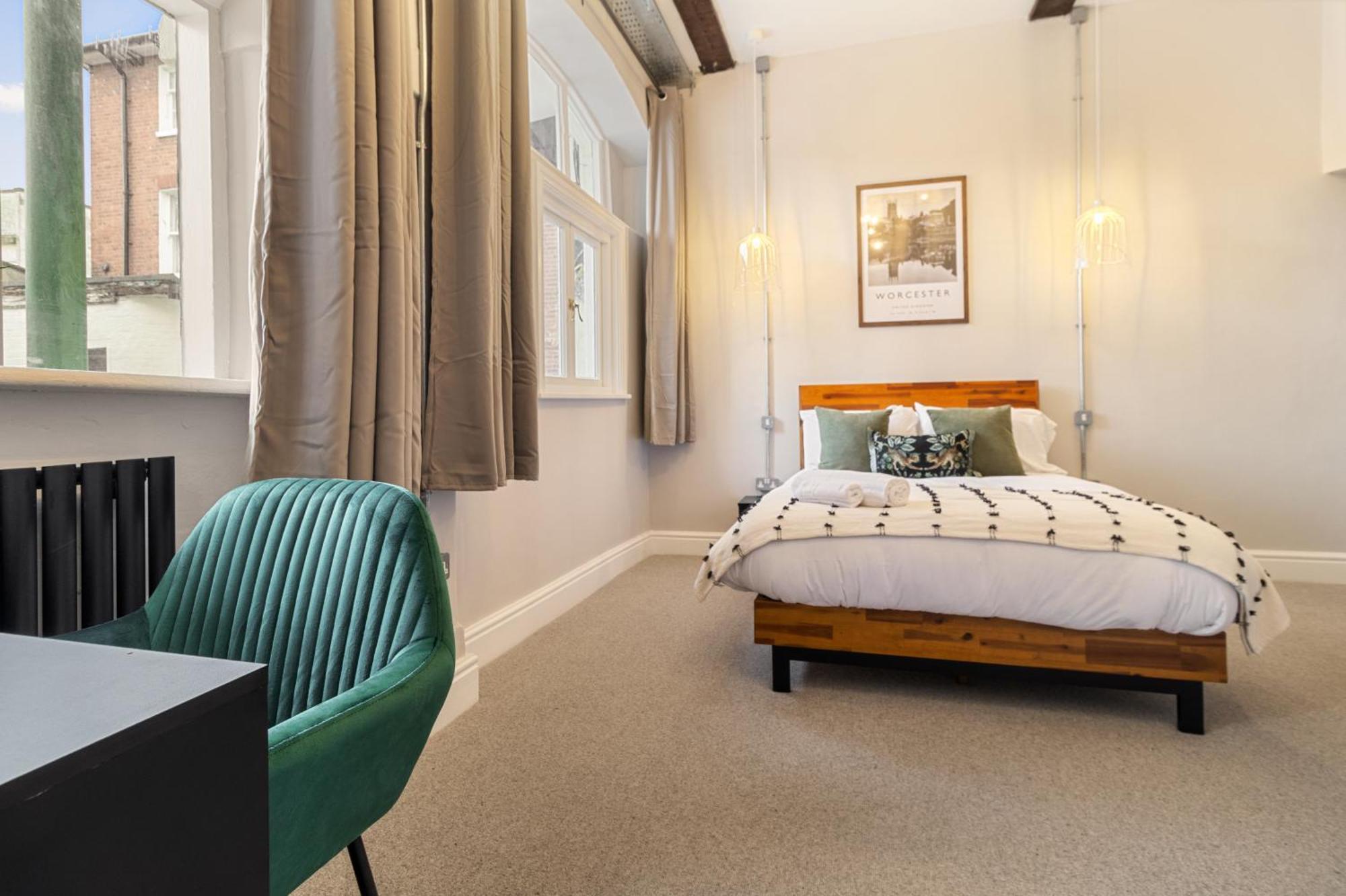 Whiskawaystays - Shaw Mews - Apartment 3 Worcester Exteriör bild